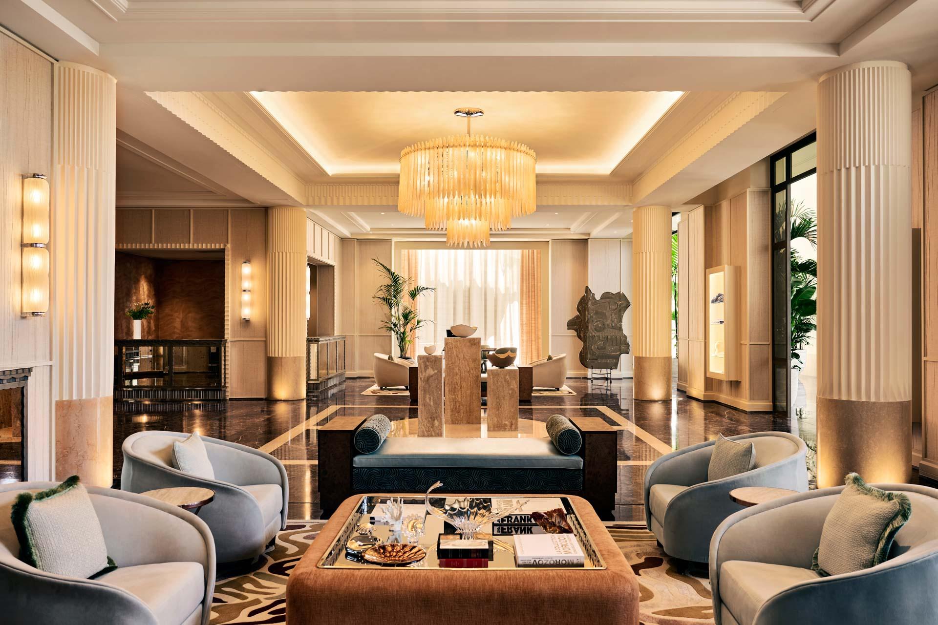 Le lobby ©HospitalityBuilders Le lobby ©HospitalityBuilders